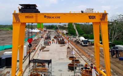 Puente Grúa para prefabricados
